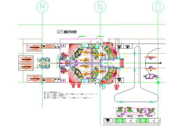 Lateral assembly line